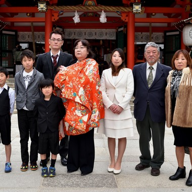 梶田　誠が撮影した「神戸生田神社　宮参り」の写真