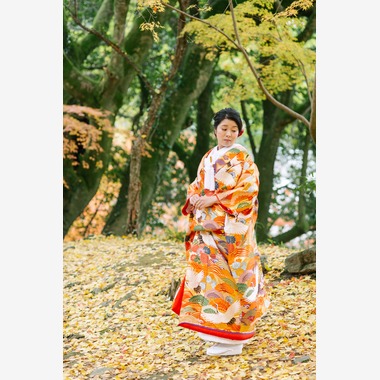 LARA LILYが撮影した「結婚式前撮り(福岡県・秋月城)」の写真