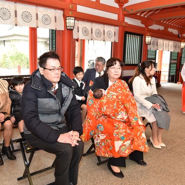 梶田　誠が撮影した「神戸生田神社　宮参り」の写真