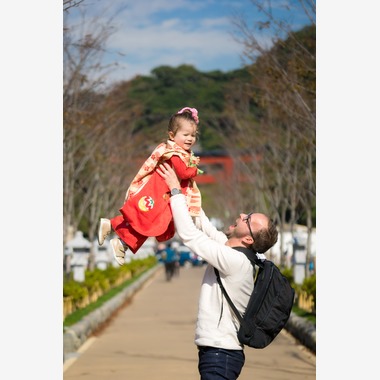 Aya Petite Photographyが出張撮影した「七五三出張撮影」の家族写真