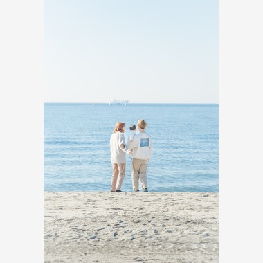 今泉秀樹が出張撮影した「稲毛海岸」の家族写真