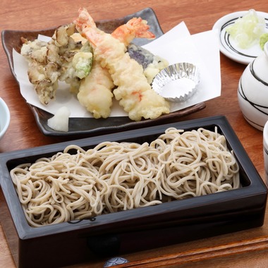 森安　照が撮影した「お蕎麦屋さん」の写真
