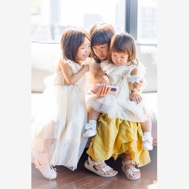 ちずカメラが出張撮影した「子供達」の家族写真