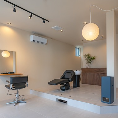 JJ&Co.が撮影した「福岡県　工務店　施工事例　美容室　内装」の写真
