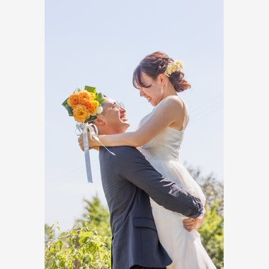 Photo taken by Junichi Kawamoto - Pre-wedding shot Hiroshima Central Park