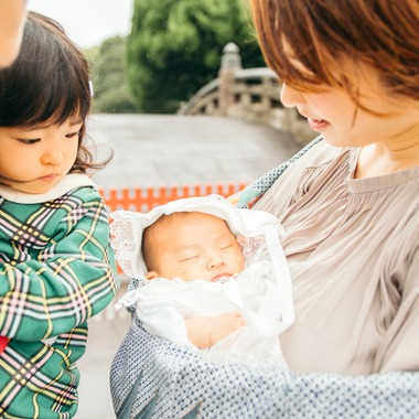 勝俣遥子が出張撮影した「ファミリーフォト」の家族写真