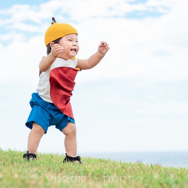 ゆのみふぉとが撮影した「芝生での一コマ」の写真