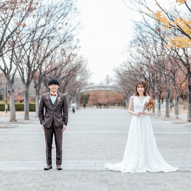 山本　留郁が撮影した「大阪鶴見緑地公園」のウェディングフォト