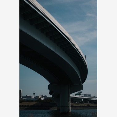 白石智啓が撮影した「荒川河口周辺の建築と風景」の写真