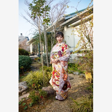 岩坪眞一郎が出張撮影した「成人式撮影」の家族写真