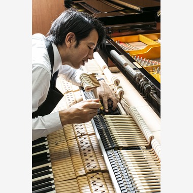 布川航太が撮影した「職人撮影-調律師」の写真