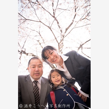 酒井こうへい写真製作所が撮影した「入学式・桜」の写真