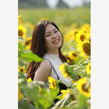 理 S PHOTOが撮影した「鼻高展望ひまわり畑」の写真