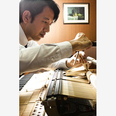 布川航太が撮影した「職人撮影-調律師」の写真