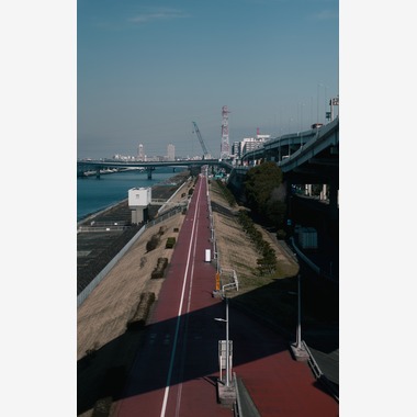 白石智啓が撮影した「荒川河口周辺の建築と風景」の写真