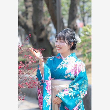 Photography_KanaUが撮影した「袴で卒業式へ（公園）」の写真