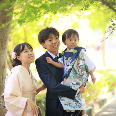 お祝い写し屋が撮影した「七五三」の写真