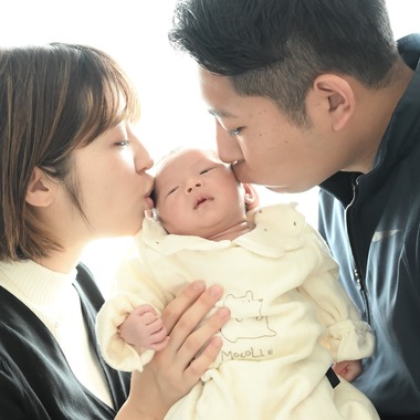 寫樂斎が撮影した「ニューボーン001」の写真