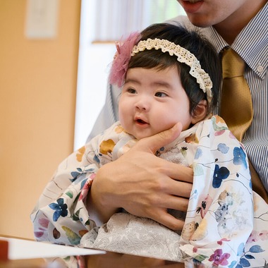 児玉 一成が撮影した「お食い初め（梅の花）」の写真