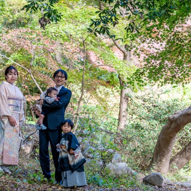 出張カメラマンのY's Officeが出張撮影した「七五三出張撮影」の家族写真