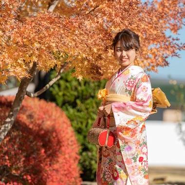 合同会社優希photoが出張撮影した「成人式」の家族写真