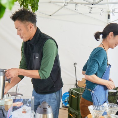 奥野由記が撮影した「コーヒーイベントスナップ」の写真