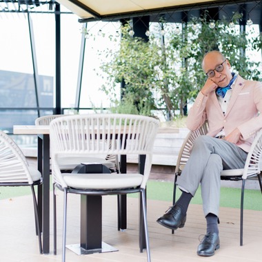 lin photodesignが撮影した「男性シニアモデル様宣材撮影」の写真