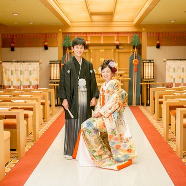 阿部写真館　大阪本町 靭公園前が撮影した「和装スタジオ」の写真