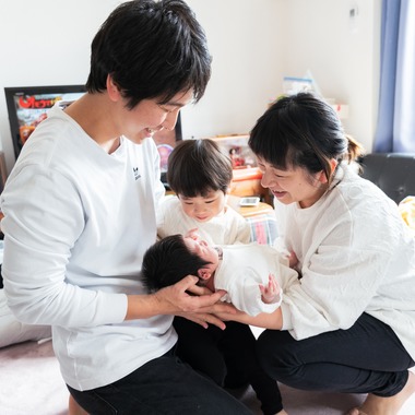 シコロハルナが撮影した「ニューボーンフォト」の写真