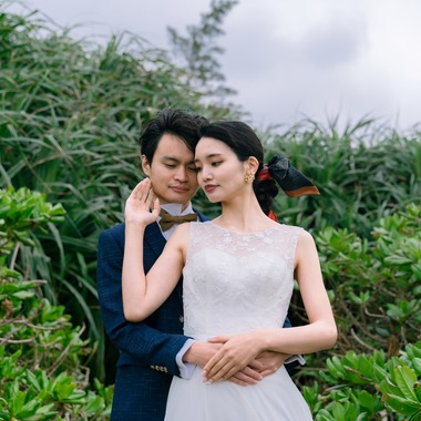 和田海人が撮影した「ロケーション前撮り撮影」のウェディングフォト