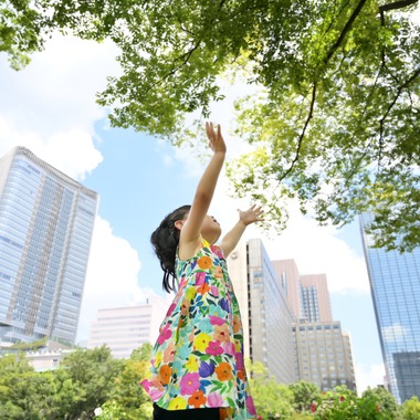 せおまさよが出張撮影した「キッズフォト」の家族写真