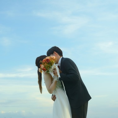 STUDIO RADIUSが撮影した「神奈川県城ヶ島 ウェディングフォト」の写真