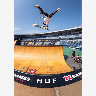 吉田佳央が撮影した「スケートボードの国際大会や広告写真」の写真