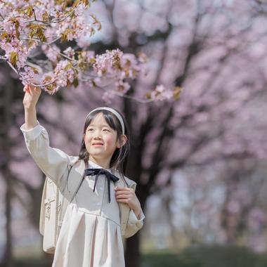 平栗玲香が撮影した「入学写真」の写真