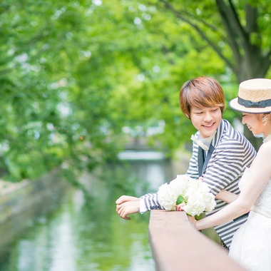 NEMURA FILMSが撮影した「洋装前撮りフォト」のウェディングフォト