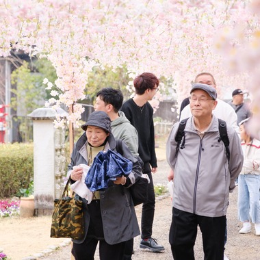 高夏写真店が出張撮影した「家族写真の撮影」の家族写真