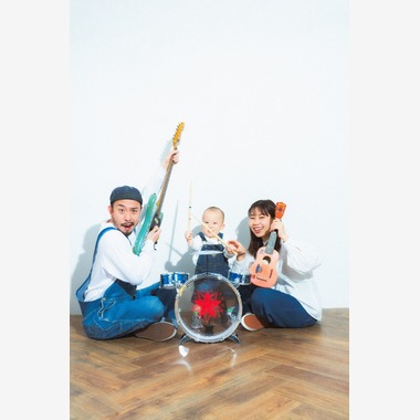 HBworksが出張撮影した「記念撮影」の家族写真