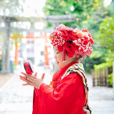 出張専門フォトグラファー ひびきが撮影した「七五三」の写真