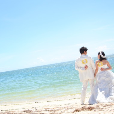 光貴ファンタジスタが撮影した「沖縄フォト」のウェディングフォト