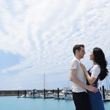 Avenir（山宮 敏明）が撮影した「マリーナでカップルフォト」の写真