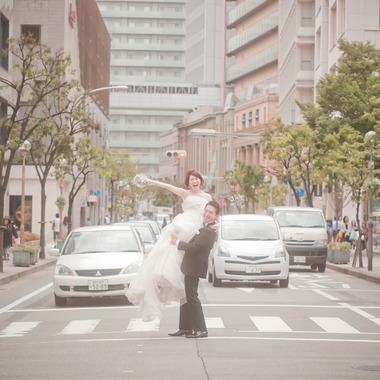 イデアグラフが撮影した「ロケーションフォト」のウェディングフォト