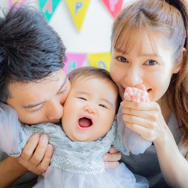 中井企画が出張撮影した「家族写真（愛知）」の家族写真