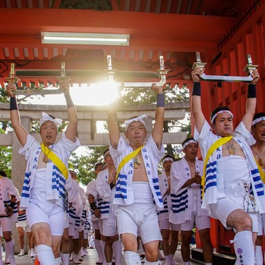 河野慈圓が撮影した「イベント撮影　住吉大社御輿渡御」の写真