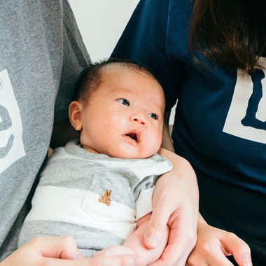 勝俣遥子が出張撮影した「ファミリーフォト」の家族写真