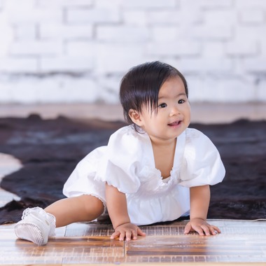 Minminが出張撮影した「家族スタジオ撮影」の家族写真