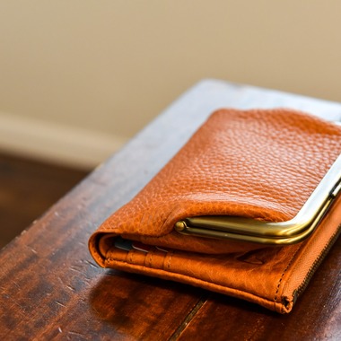 藤井が撮影した「財布」の写真