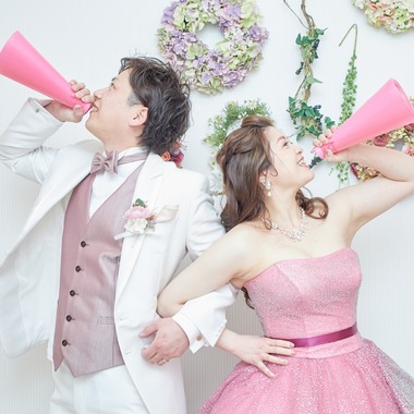大阪フォトファクトリーが撮影した「ウェディング前撮り」のウェディングフォト