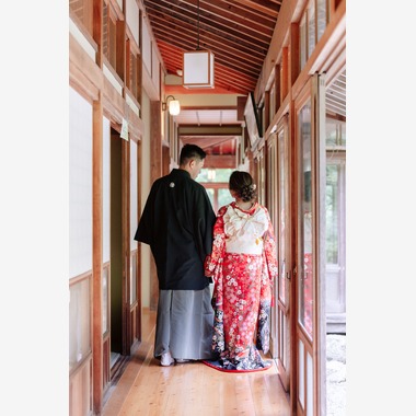 シコロハルナが撮影した「和装前撮り」の写真