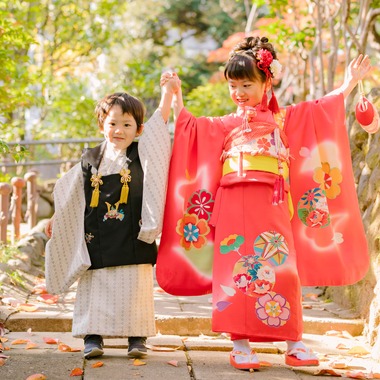 松嵜直斗が出張撮影した「七五三フォト」の家族写真