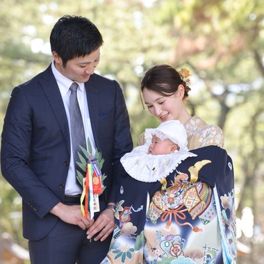 アラタンホヤガが撮影した「お宮参り」の写真